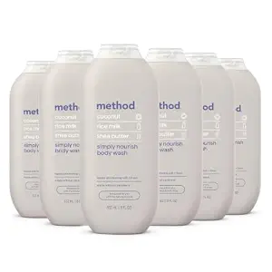 method Body Wash, Simply Nourish, 18 fl oz, 6 pack