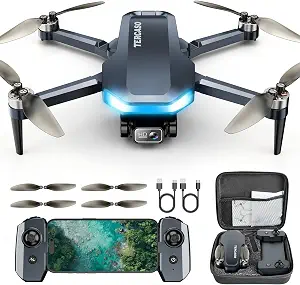 GPS Drone with Camera for Adults 4K, Foldable RC Quadcopter