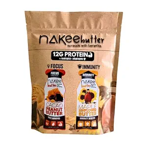 Nakee Butter Variety Pack, Gluten-Free