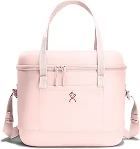 Hydro Flask Cooler Bag - Insulated Portable Soft Cooler - 20 L Capacity in Trillium Pink