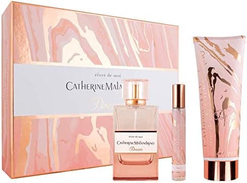 Catherine Malandrino Dream Eau de Parfum Gift Set, 3 piece.