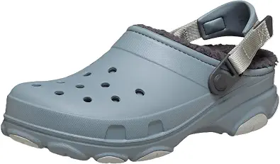 Crocs Unisex-Adult Classic All Terrain Lined Clogs Adjustable Heel Strap