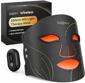 Red Light Therapy Mask for Face, Wireless LED Face Mask, 272 LEDs