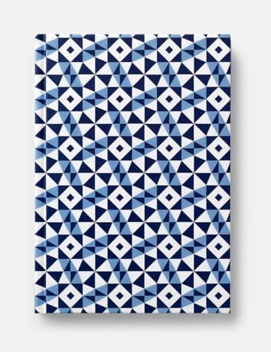 Gio Ponti Mosaic Midsized Blank Notebook