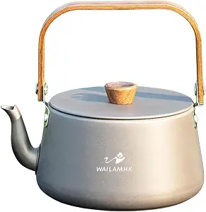 Camping kettle 1.1L with 2 cups