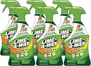 Lime-A-Way - 0-51700-87103-2 Bathroom Cleaner, Removes Lime Calcium Rust, 22 Fl Oz (Pack of 6) Packaging May Vary