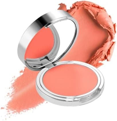 Rodial Cream Blush Velvet Peach, Silky, Blendable Cream Formula, Hydrating & Buildable Blush for Natural Glow, Dewy or Matte Finish, Suitable for All Skin Types, Long-Lasting