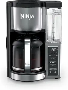 Ninja Fresh Brew Coffee Maker, 14 Cup Glass Carafe, Stainless Steel, CE451