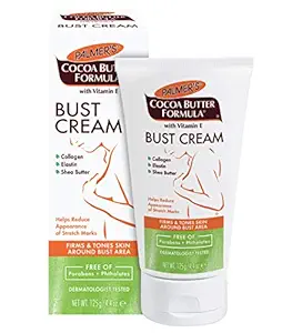 Palmer's Cocoa Butter Formula Bust Cream for Pregnancy Skin Care with Vitamin E, 4.4 oz. (Pack of 3)