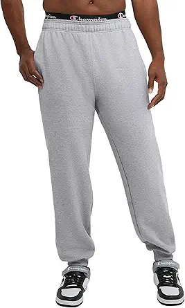 Champion Men's Fleece Joggers Sweatpants, Standard Fit, Midweight Fleece, Available in Regular and Big & Tall