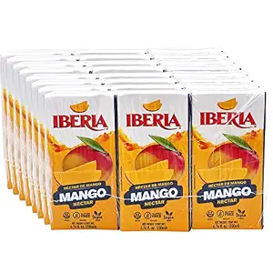 Iberia Mango Nectar, 6.8 fl oz (Pack of 24)