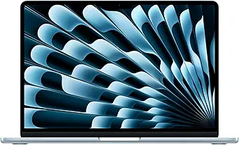 Apple 2026 MacBook Air 13-inch Laptop with M5 chip: Built for AI, 13.6-inch Liquid Retina Display, 16GB Unified Memory, 512GB SSD, 12MP Center Stage Camera, Touch ID, Wi-Fi 7; Sky Blue