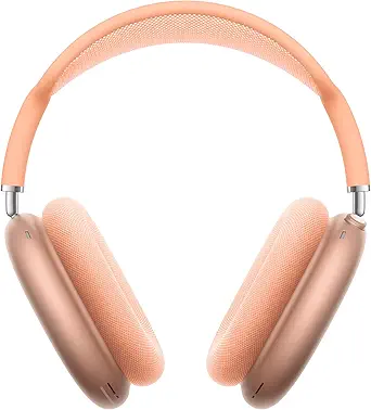 Apple AirPods Max Wireless Over-Ear Headphones, Pro-Level Active Noise Cancellation, Transparency Mode, Personalized Spatial Audio, USB-C Charging, Bluetooth Headphones for iPhone - Orange