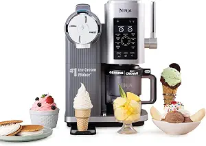 Ninja Creami Scoop & Swirl 13-in-1 Ice Cream and Soft Serve Maker, NC701