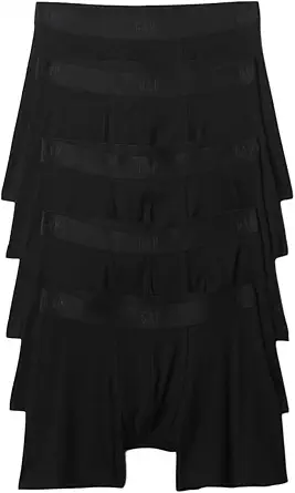 GAP Men's 5-pack Cotton Boxer Briefs Underpants Underwear