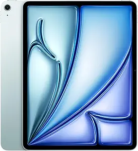 Apple 2024 iPad Air (11-inch, Wi-Fi + Cellular, 128GB) - Blue (Renewed)