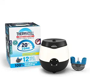Thermacell E-ZoneGuard Glow Mosquito Repellent + Lantern, LED, 9-Hr Battery | LED, 9-Hr Battery