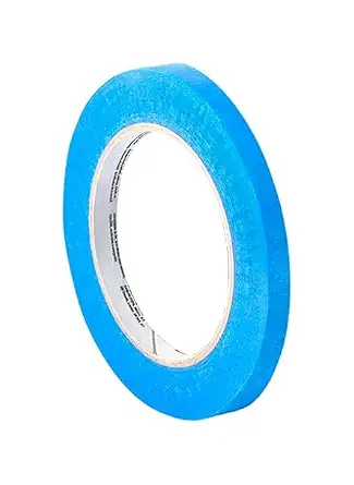 3M 2090 ScotchBlue Painters Tape, Multi-Surface Masking Tape, Medium Adhesion, Painting Wall Preparation, 0.5" x 60yd (Case of 48 Rolls)