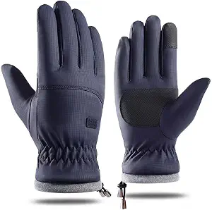 Winter Running Gloves, Touchscreen Compatible, Thermal Insulated Gloves for Cold Weather, Hiking, Cycling, Climbing