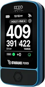Izzo Swami Golf GPS Rangefinder - Color Display & Scorekeeper