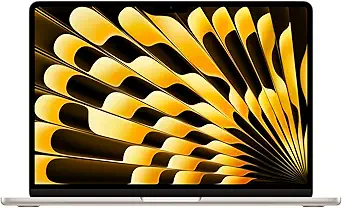 Apple 2025 MacBook Air 13-inch Laptop with M4 chip: Built for Apple Intelligence, 13.6" Liquid Retina Display, 16GB Unified Memory, 512GB SSD Storage, 12MP Center Stage Camera, Touch ID, Starlight