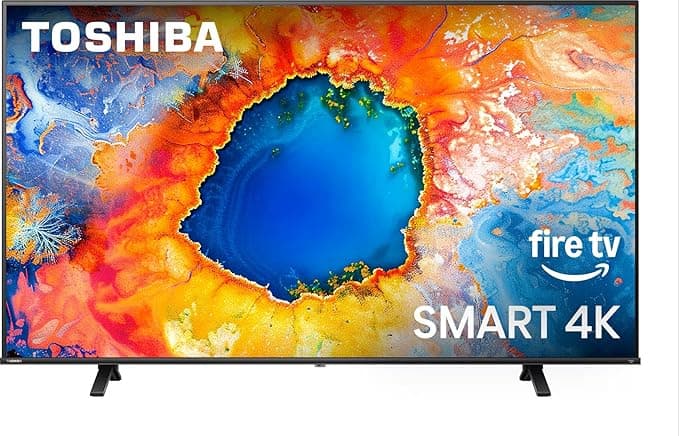 TOSHIBA 85-inch Class C350 Series LED 4K UHD Smart Fire TV with Voice Remote with Alexa (85C350NU)
