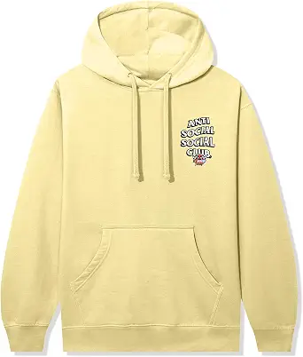 Anti Social Social Club Unisex Adult Assc X Motorsport Hoodie-yellow