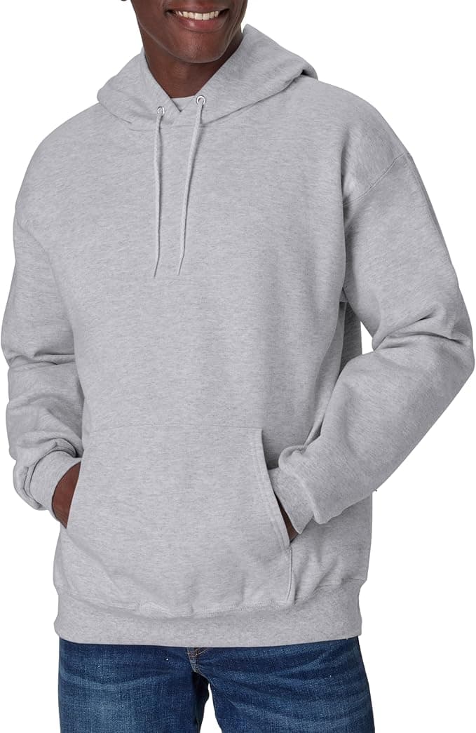 Hanes Men's Ultimate Sweatshirt, Heavyweight Fleece Hoodie, Cotton Sweatshirt for Men