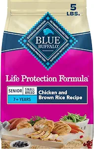 Blue Buffalo Life Protection Formula Chicken Small Senior Dog Food, 5 lb