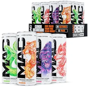 MAC Energy by Conor McGregor 4-in-1 Variety Pack Sugar Free Energy Drink
