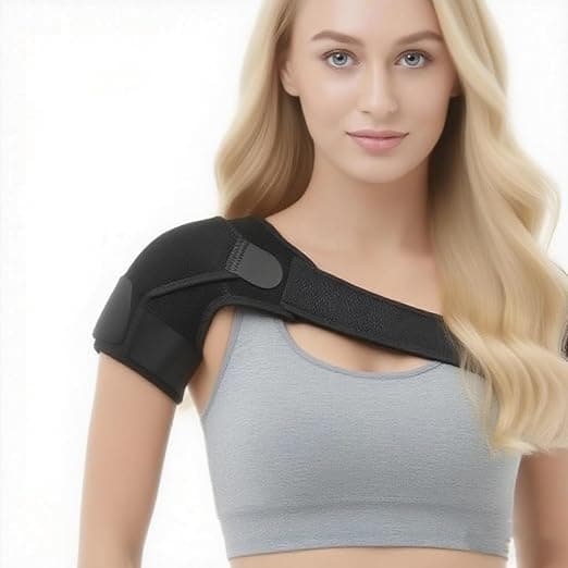 Shoulder Brace for Men and Women for Torn Rotator Cuff,Arm Sling Shoulder Immobilizer,Shoulders Compression Sleeve and Support For Pain Relief,Adjustable, Suitable for Both Left and Right Arms