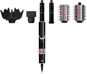 Shark FlexStyle, Air Multi-Styler & Drying System, Coanda, Black, HD440BK