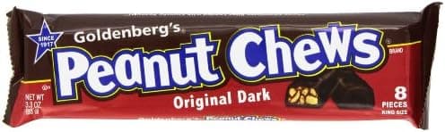 Peanut Chews Original Candy, 3.3-Ounce Bar (Pack of 18)