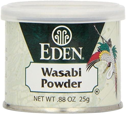 Eden Wasabi Powder, 0.88-Ounce tins (Pack of 6)