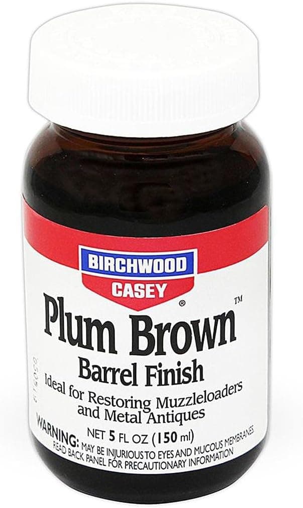 Birchwood Casey 14130 Plum Brown Barrel Finish, 5-Ounce