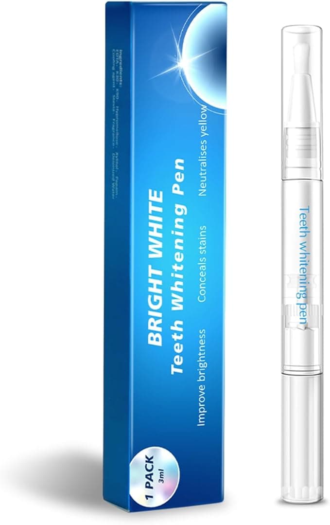 Teeth Whitening Pen - Professionally Stain Removal Teeth Whitening Gel Formula, No Sensitivity Effective Teeth Whitener, Mint (0.11 Fl Oz (Pack of 1))