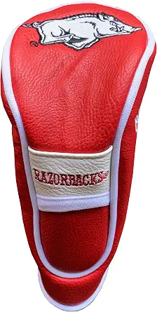 Team Golf NCAA Hybrid Golf Club Headcover, Hook-and-Loop Closure, Velour lined for Extra Club Protection