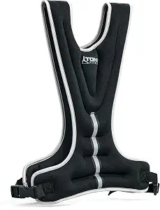 TONE Fitness Weighted Vest for Men & Women - Workout Vest for Walking, Running, Cardio & Strength Training | 8 lb or 12 lb Options | Multiple Colors