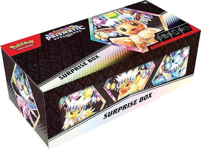 Pokemon TCG Scarlet &amp; Violet 8.5 Prismatic Evolutions Surprise Box