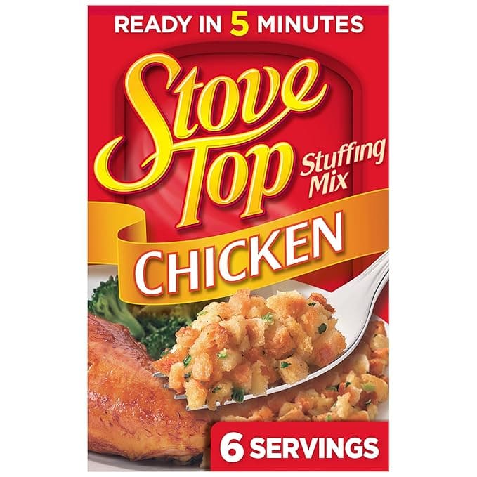 Stove Top Stuffing Mix for Chicken, 6 oz Box