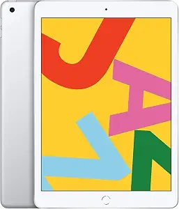 Apple 2019 iPad 7th Gen (10.2-inch, Wi-Fi, 32GB) Silver (Renewed)
