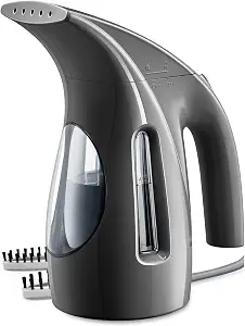 HiLIFE Steamer for Clothes, Portable Handheld Design, 240ml Big Capacity, 700W, Strong Penetrating Steam, Removes Wrinkle, for Home, Office(ONLY FOR 120V)-Black
