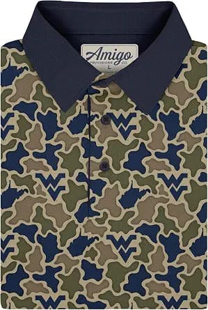 Amigo NCAA Mens Florida State Seminoles Range Polo Shirt