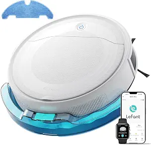 Lefant M310 Ultra Robot Vacuum and Mop, 6000Pa Suction-Slim Robotic Cleaner, Accurate Obstacle Avoidance, WiFi/App/Alexa Control, 170min Runtime, with ToF LiDAR Navigation for Pet Hair and Home