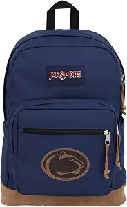 JanSport NCAA Officially Licensed Backpack, Penn State Nittany Lions, Right Pack with Padded 15-Inch Laptop Sleeve, Spacious Computer Bag, Durable Daypack with Bottle Pocket & Haul Handle, Navy