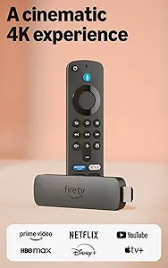 Amazon Fire TV Stick 4K Plus (newest model) with AI-powered Fire TV Search, Wi-Fi 6, stream over 1.8 million movies and shows, free & live TV
