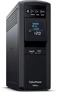 CyberPower CP1500PFCLCD PFC Sinewave UPS Battery Backup and Surge Protector
