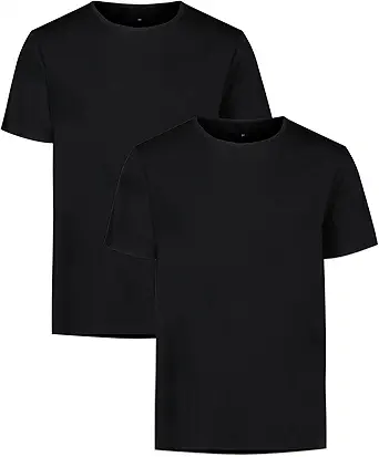 Under Armour Men's Performance Cotton Crew Neck Undershirt, Soft & Breathable 4-Way Stretch Material, 2-Pack
