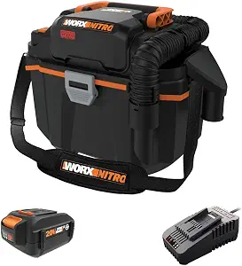 WORX Cordless Wet/Dry Vacuum, 20V 2.1 Gal, WX031L