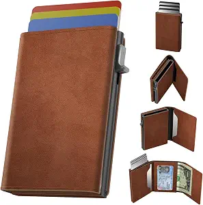 WELLNEC Mens Wallet Card Holder AA1
